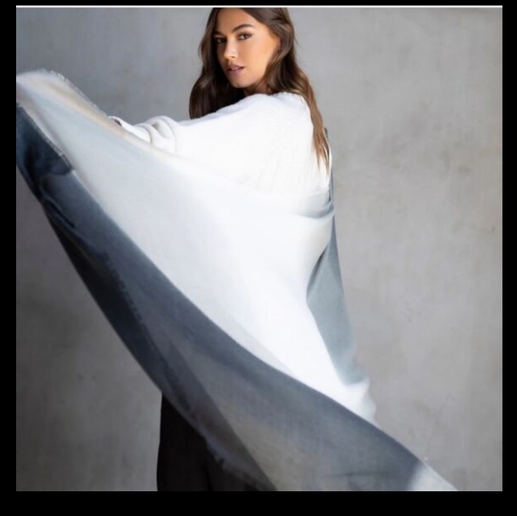 Cushnie Carly Ombre Print Scarf/Cover up  NWT - Picture 1 of 11